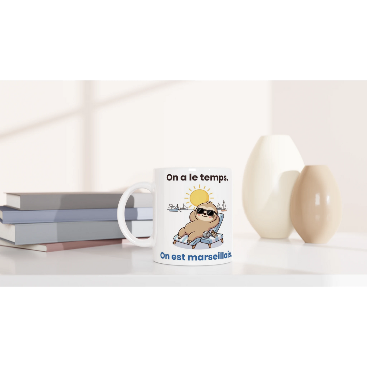 Tasse humour Marseille – céramique 330 ml