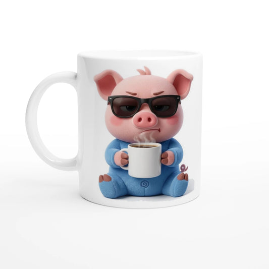 Tasse « Parle-moi après mon café » Jason 3D – côté dessin