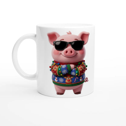 Tasse Noël « Mon pull est moche mais ta tasse est stylée » Jason 3D – mug Novalyt