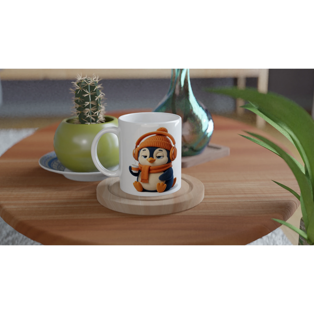 Tasse « Je t’écoute. Mais je m’en fous. » Nono 3D – idée cadeau collègue drôle
