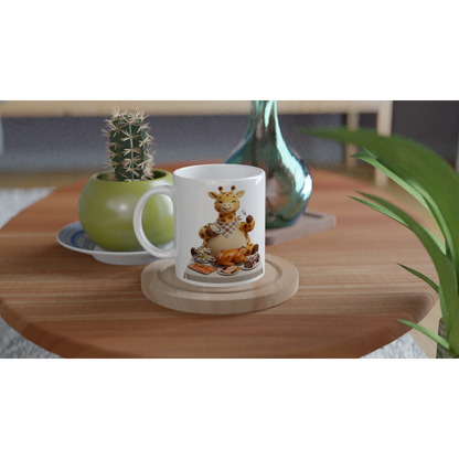Tasse Noël « Le régime ? Après les fêtes » Gigi 3D – côté dessin