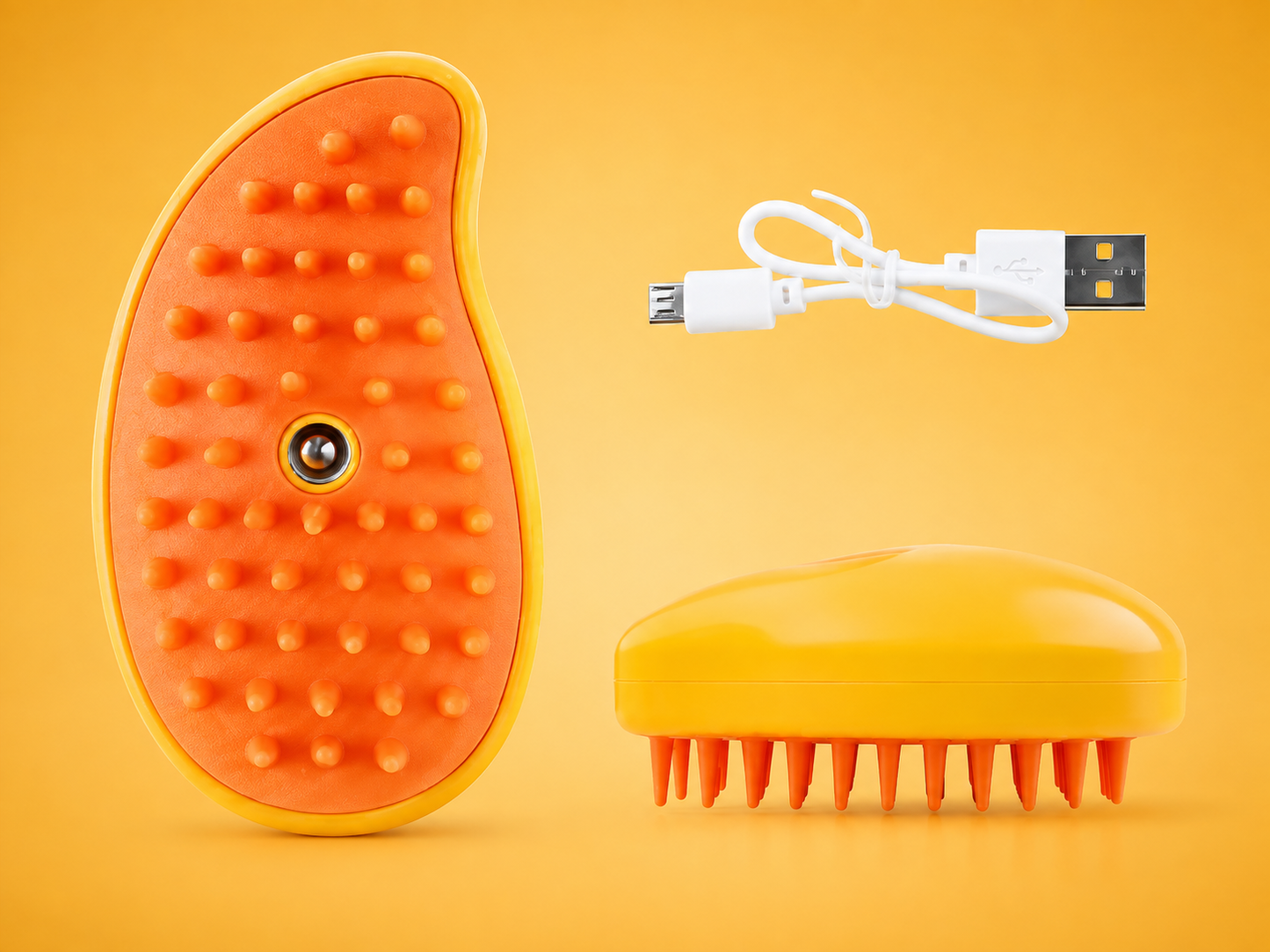 Brosse Vapeur 3-en-1 Novalyt™ – Le Soin Ultime pour votre Compagnon