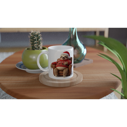 Tasse Noël « J’ai fini la bûche » Molo 3D – côté dessin